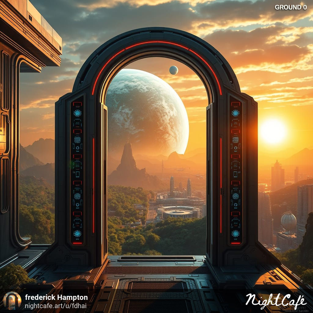 High Tech Doorway to Earth 2